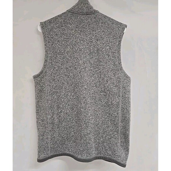 Patagonia Better Sweater Fleece Vest Heathered Gray Men's Size M VGUC - Picture 4 of 9